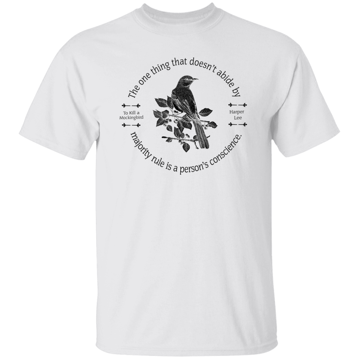 To Kill a Mockingbird Heather Forest Funny Literature Teacher Vintage T-Shirt