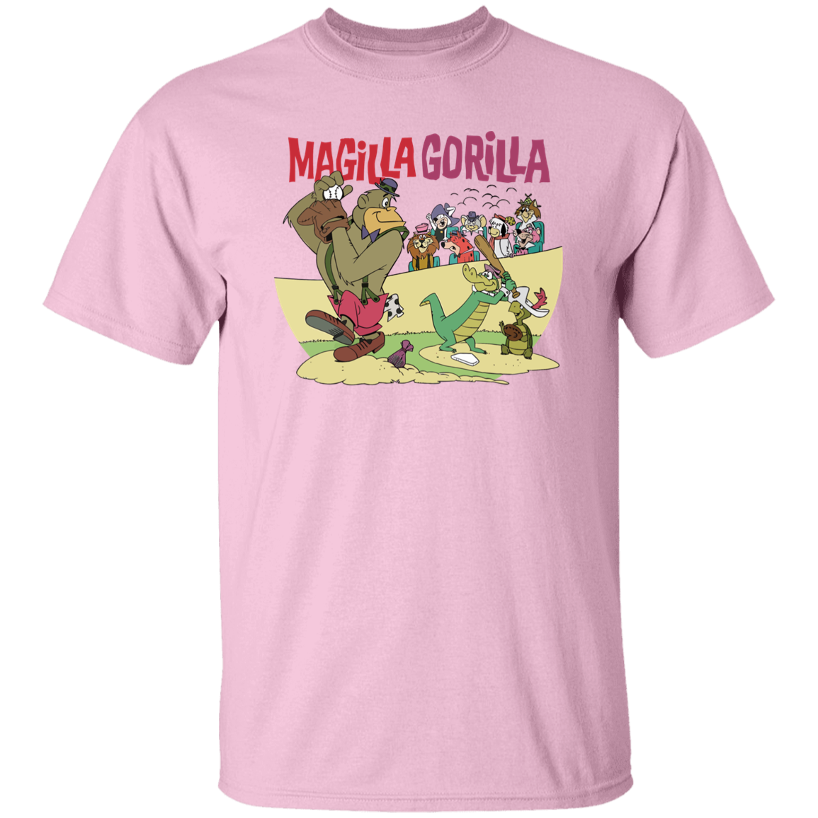 G500 5.3 oz. T-Shirt Tribute To Magilla Gorilla Cartoon Show From The 1960s T-Shirt