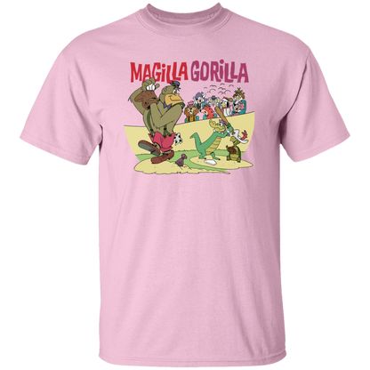 G500 5.3 oz. T-Shirt Tribute To Magilla Gorilla Cartoon Show From The 1960s T-Shirt