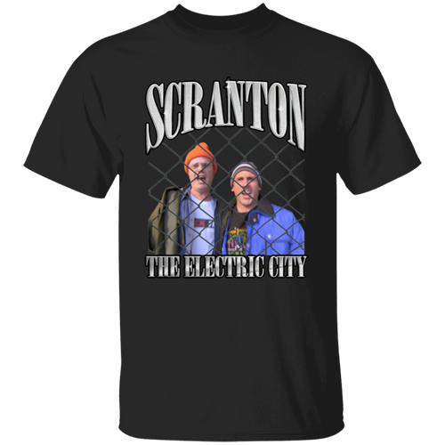 Scranton The Electric City Unisex T-Shirt - pelyn - ID27072410
