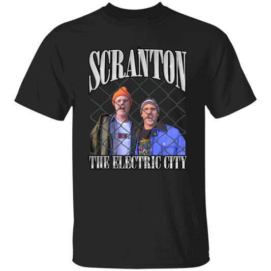 Scranton The Electric City Unisex T-Shirt - pelyn - ID27072410