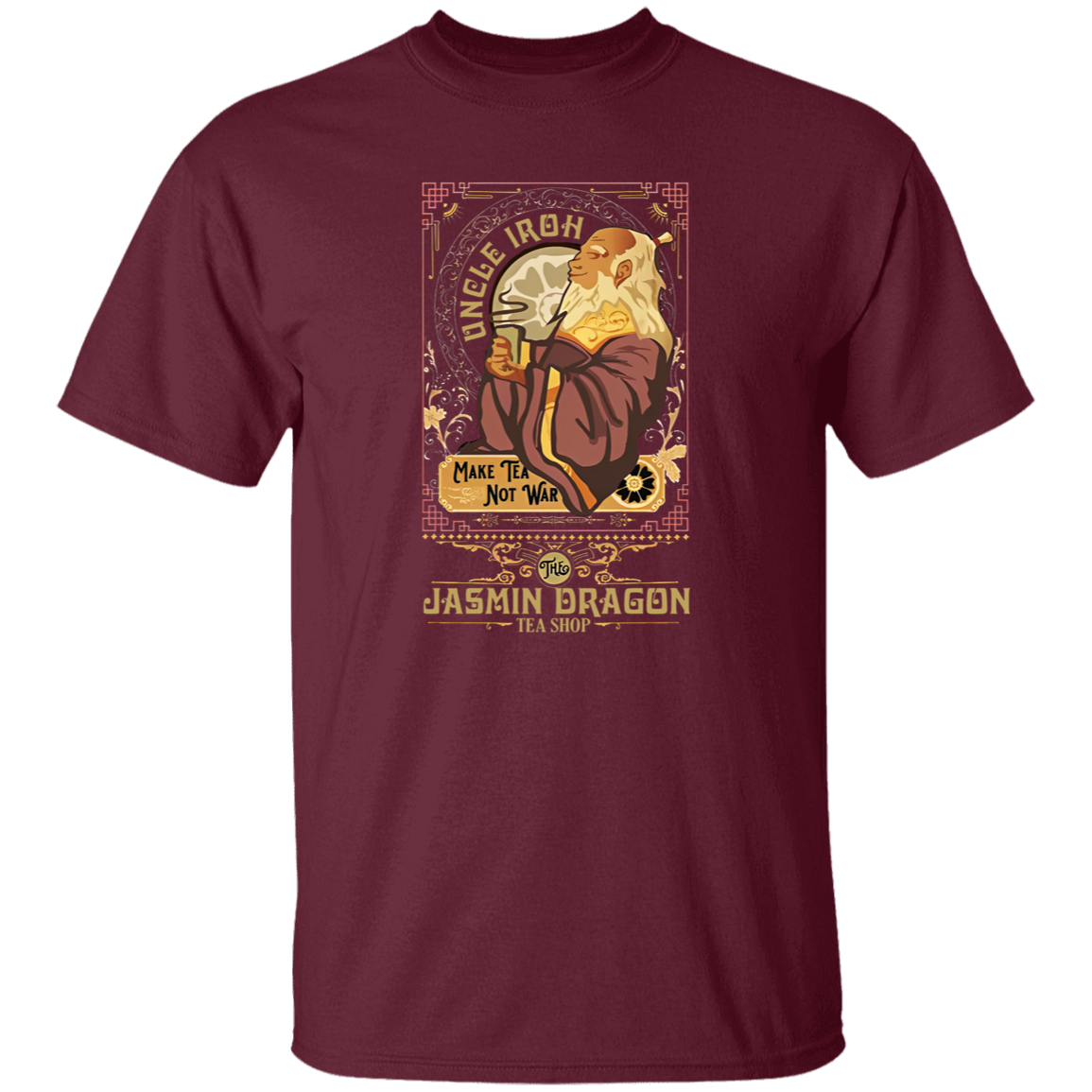 Vintage Retro Uncle Iroh Make Tea Not War Vintage T-Shirt
