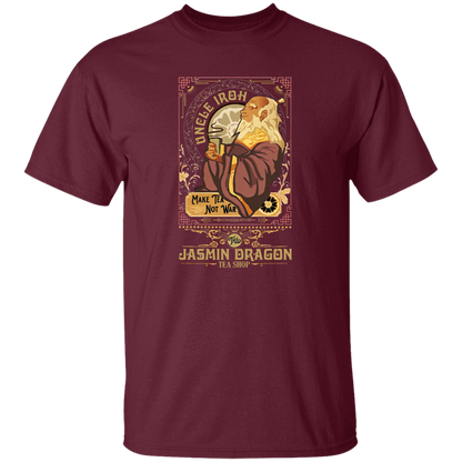 Vintage Retro Uncle Iroh Make Tea Not War Vintage T-Shirt