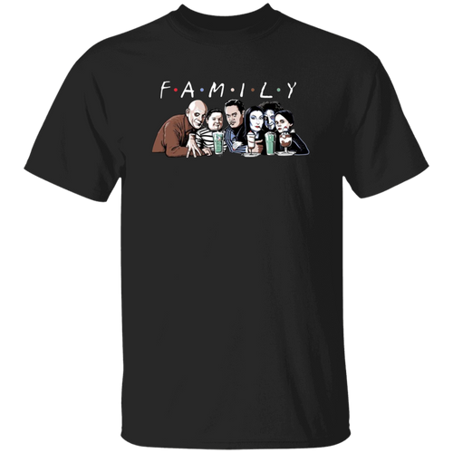 Emily Addams Family Friends TV show Halloween Vintage T-Shirt, Addams Family Shirt, Halloween Shirt, Gift Tee For You And Family	G500 5.3 oz. T-Shirt
