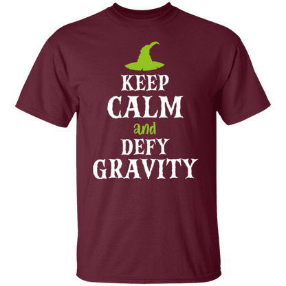 Keep Calm And Defy Gravity Vintage Unisex  T-Shirt - ID19102401 - lucy