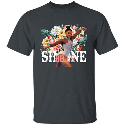 Simone Biles Floral Vintage T-Shirt - YOUTH - ID05082410