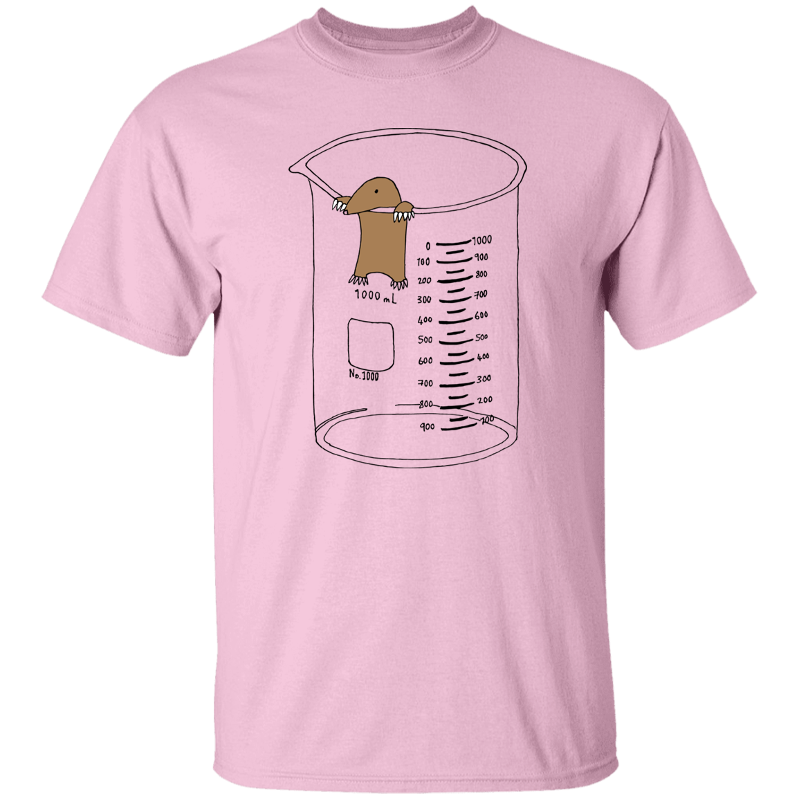 1MoLE Per Liter Science Teacher Vintage T-Shirt