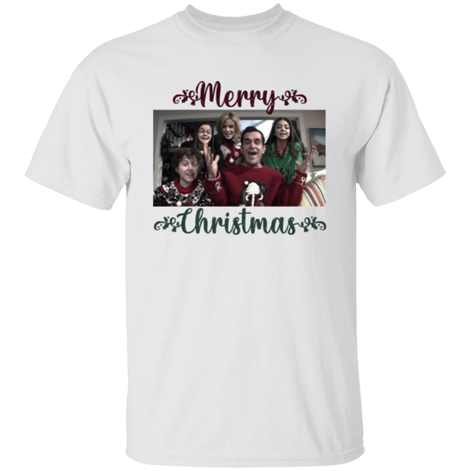 Dunphy Family From Modern Family Merry Christmas T-Shirt