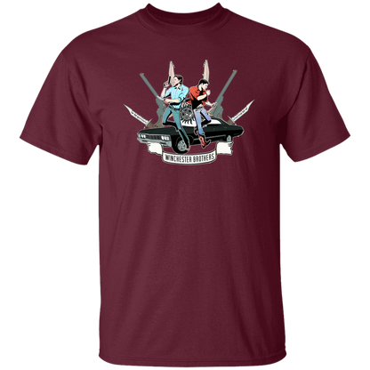 G500 5.3 oz. T-Shirt Winchester Brothers Supernatural T-Shirt
