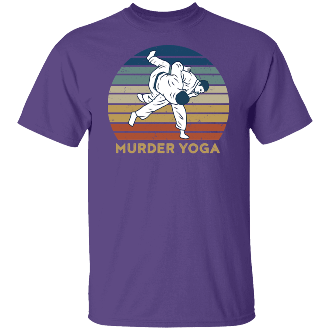 G500 5.3 oz. T-Shirt Murder Yoga Shirt - ID15102411