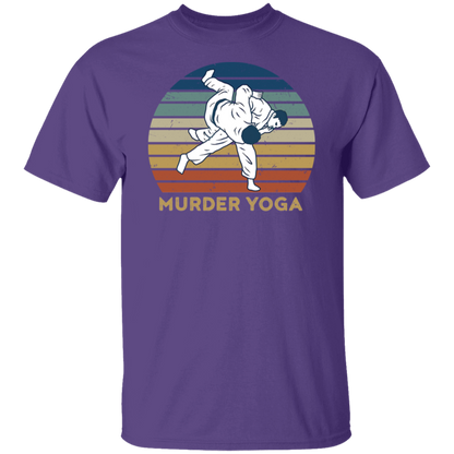 G500 5.3 oz. T-Shirt Murder Yoga Shirt - ID15102411