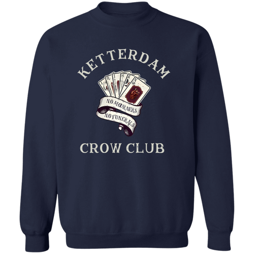 Ketterdam Crow Club Funny Literature Teacher Vintage T-Shirt - SWEATSHIRT