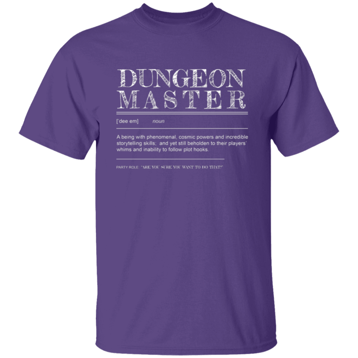 Dungeon Master Unisex T-Shirt - pelyn