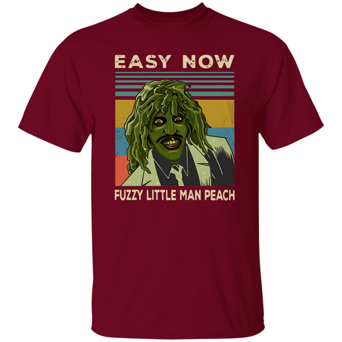 Old Gregg Easy Now Fuzzy Little Man Peach The Mighty Boosh Vintage T-Shirt - leleart