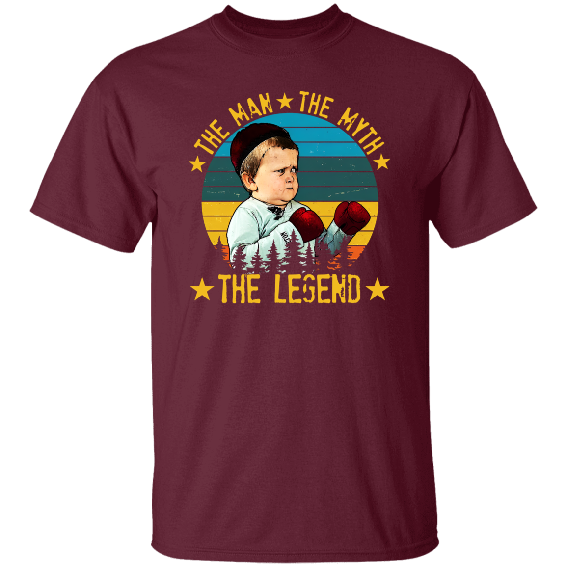 Funny The Man The Myth The Legend Vintage Hasbulla Kid Vintage T-Shirt