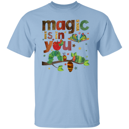 Magic Is In You The Very Hungry Caterpillar And Butterfly Teacher  T-Shirt - lapicta