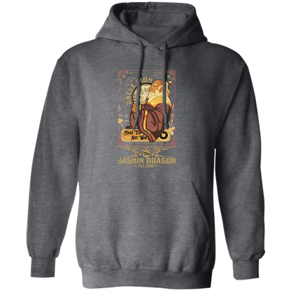 Vintage Retro Uncle Iroh Make Tea Not War Gildan Pullover Hoodie