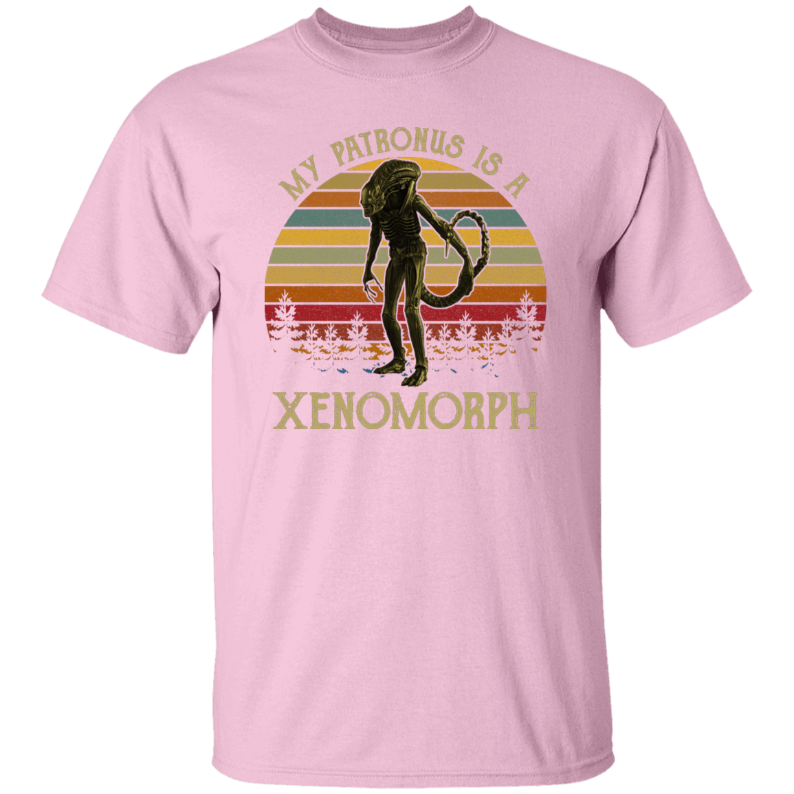 G500 5.3 oz. T-Shirt My Patronus is A Xenomorph Vintage T-shirt