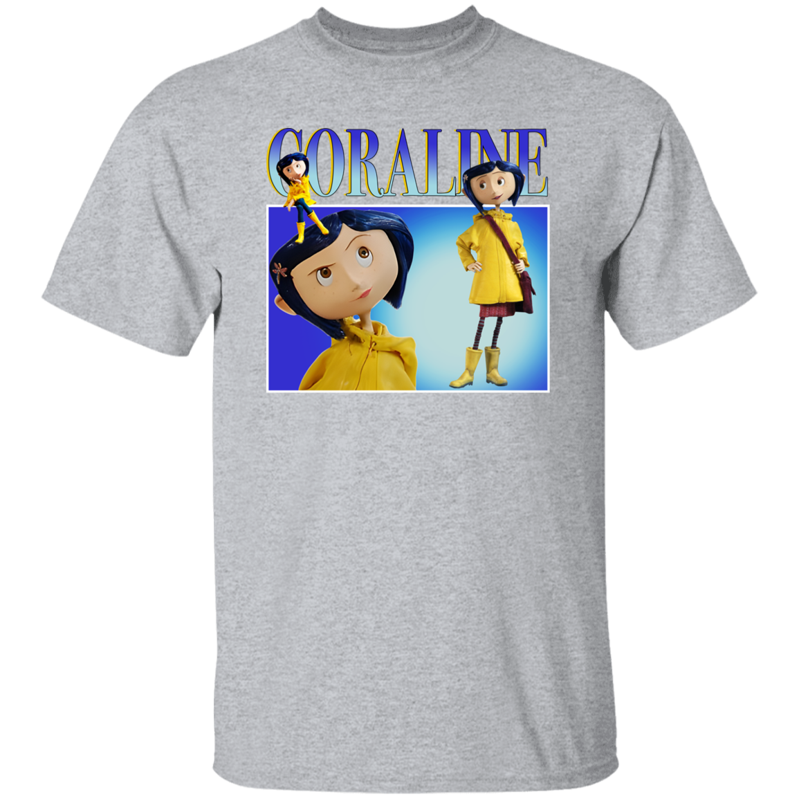 Coraline Shirt, Coraline Movie Shirt, Coraline Cartoon T-Shirt - leleart