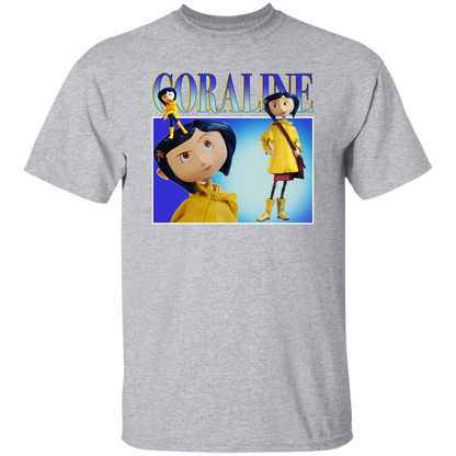 Coraline Shirt, Coraline Movie Shirt, Coraline Cartoon T-Shirt - leleart