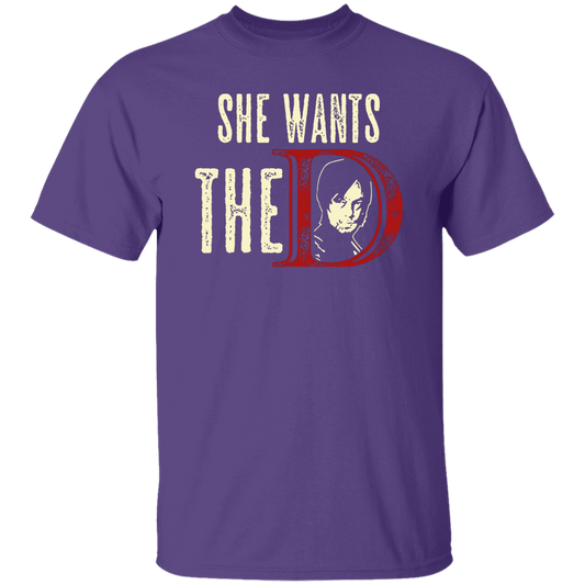She Wants The D Daryl Dixon Vintage Unisex T-Shirt