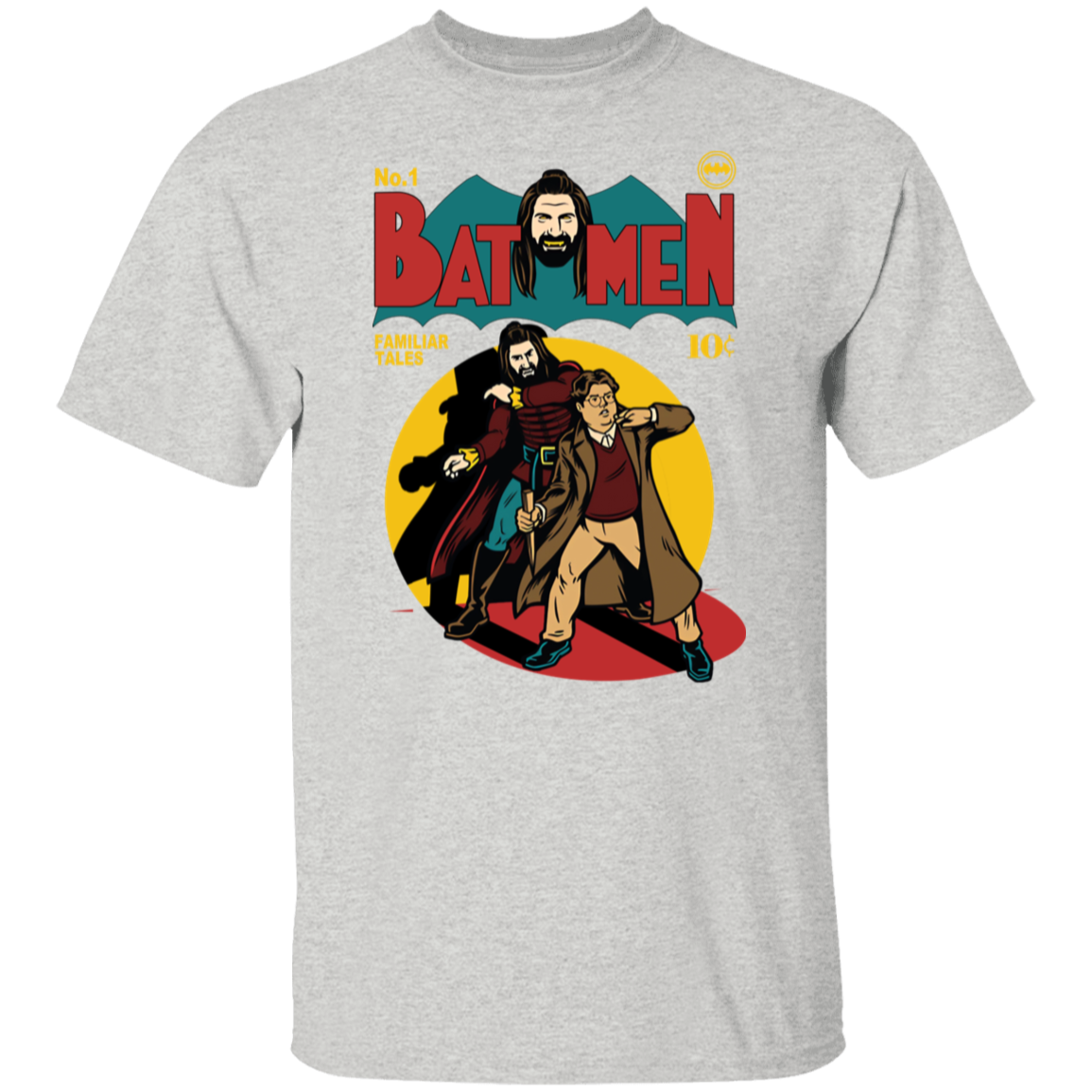 Comic Bat What We Do In The Shadows T-Shirt - leleart