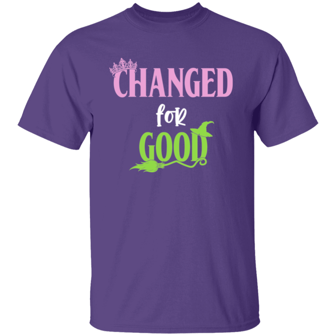 Changed For Good Vintage Unisex T-Shirt - letter - ID19102405 - lucy