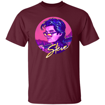 Steve Harrington Joe Keery St4 Retro Art Vintage T-Shirt