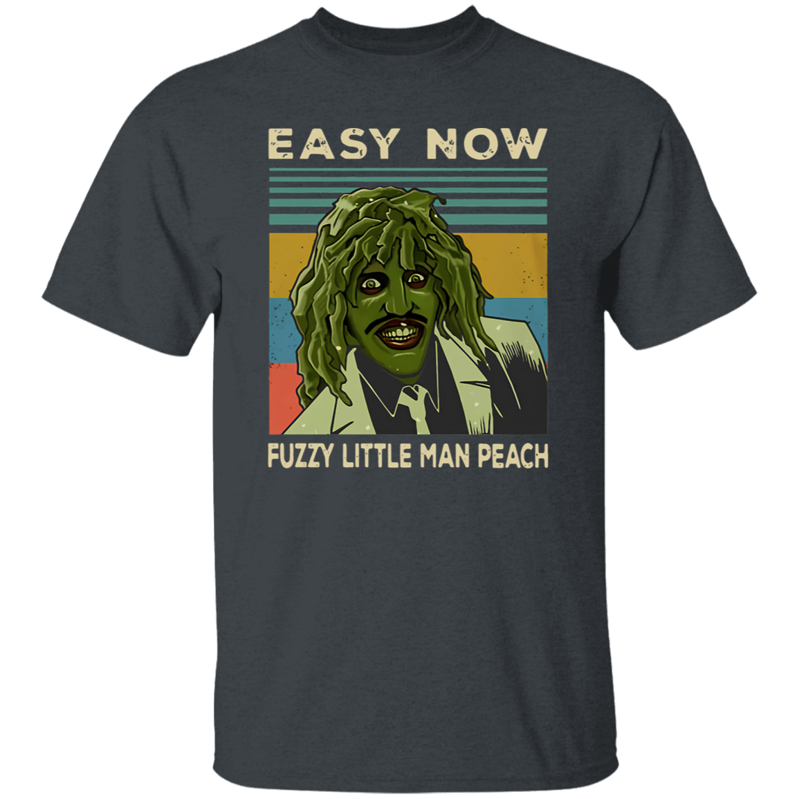 Old Gregg Easy Now Fuzzy Little Man Peach The Mighty Boosh Vintage T-Shirt - leleart