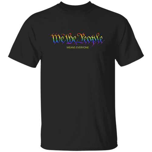 G500 5.3 oz. T-Shirt We The People Means Everyone Vintage T-Shirt