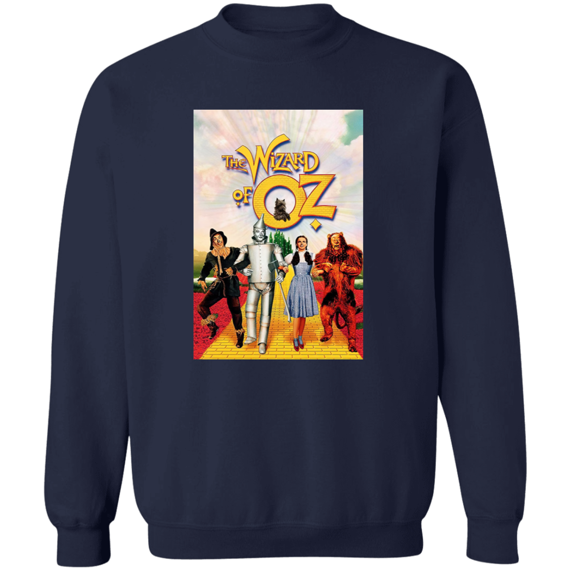 G180 Gildan Crewneck Pullover Sweatshirt Wizard Of Oz 1939 Vintage Unisex Sweatshirt