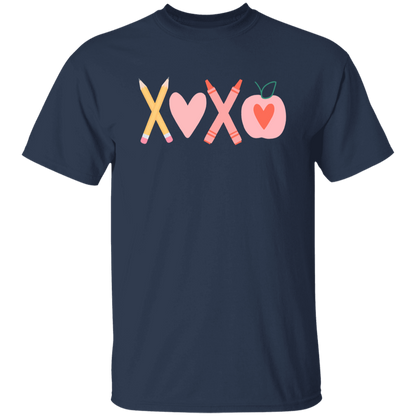 Pencil Crayon Apple Teacher  T-Shirt - lapicta