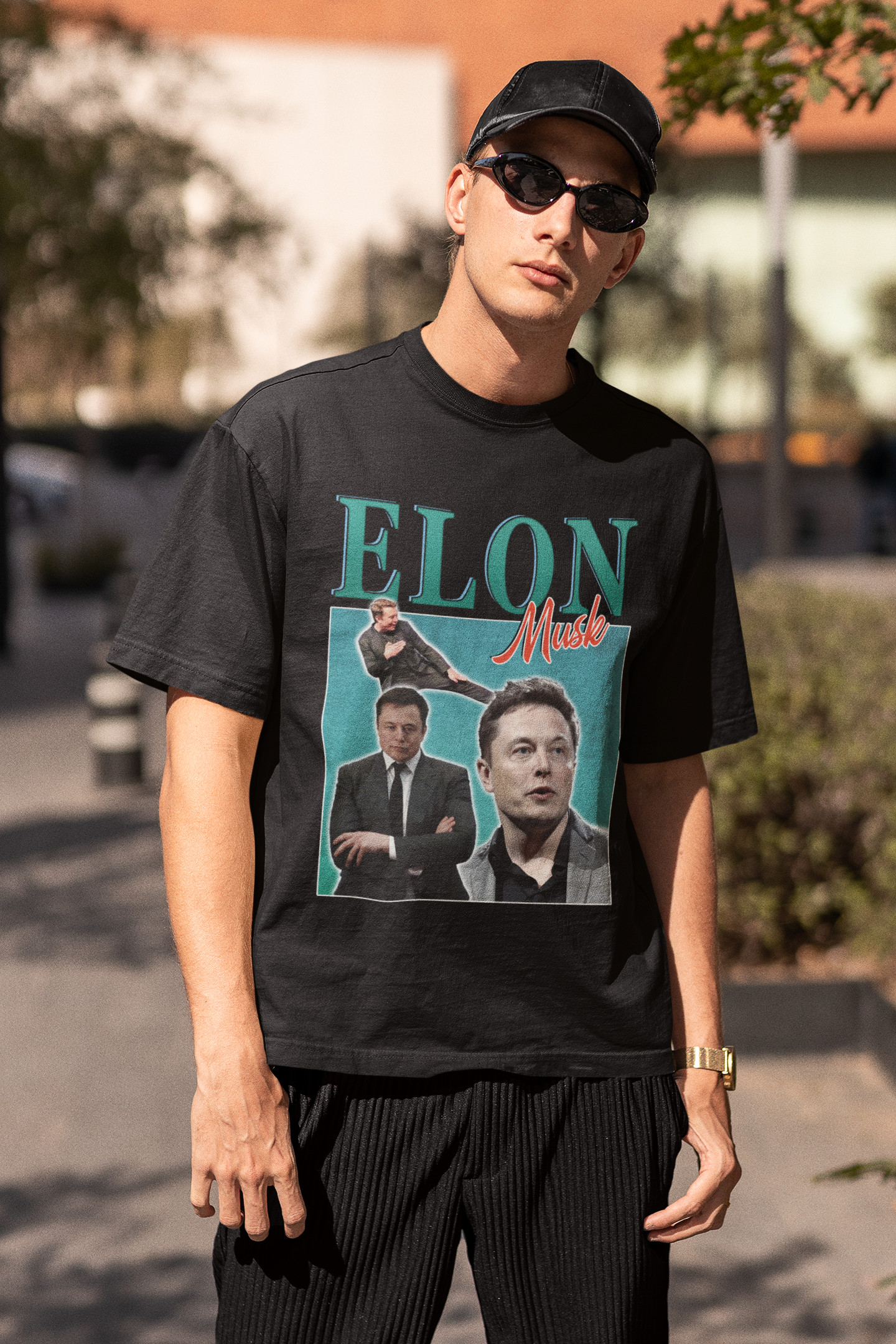 Elon Musk Homage Vintage T-Shirt