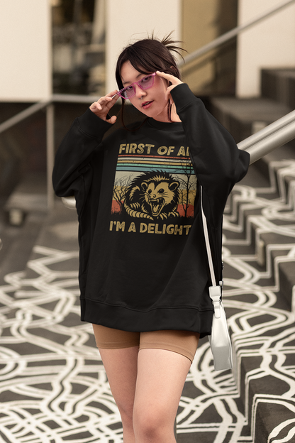 First Of All I'm A Delight Vintage T-Shirt