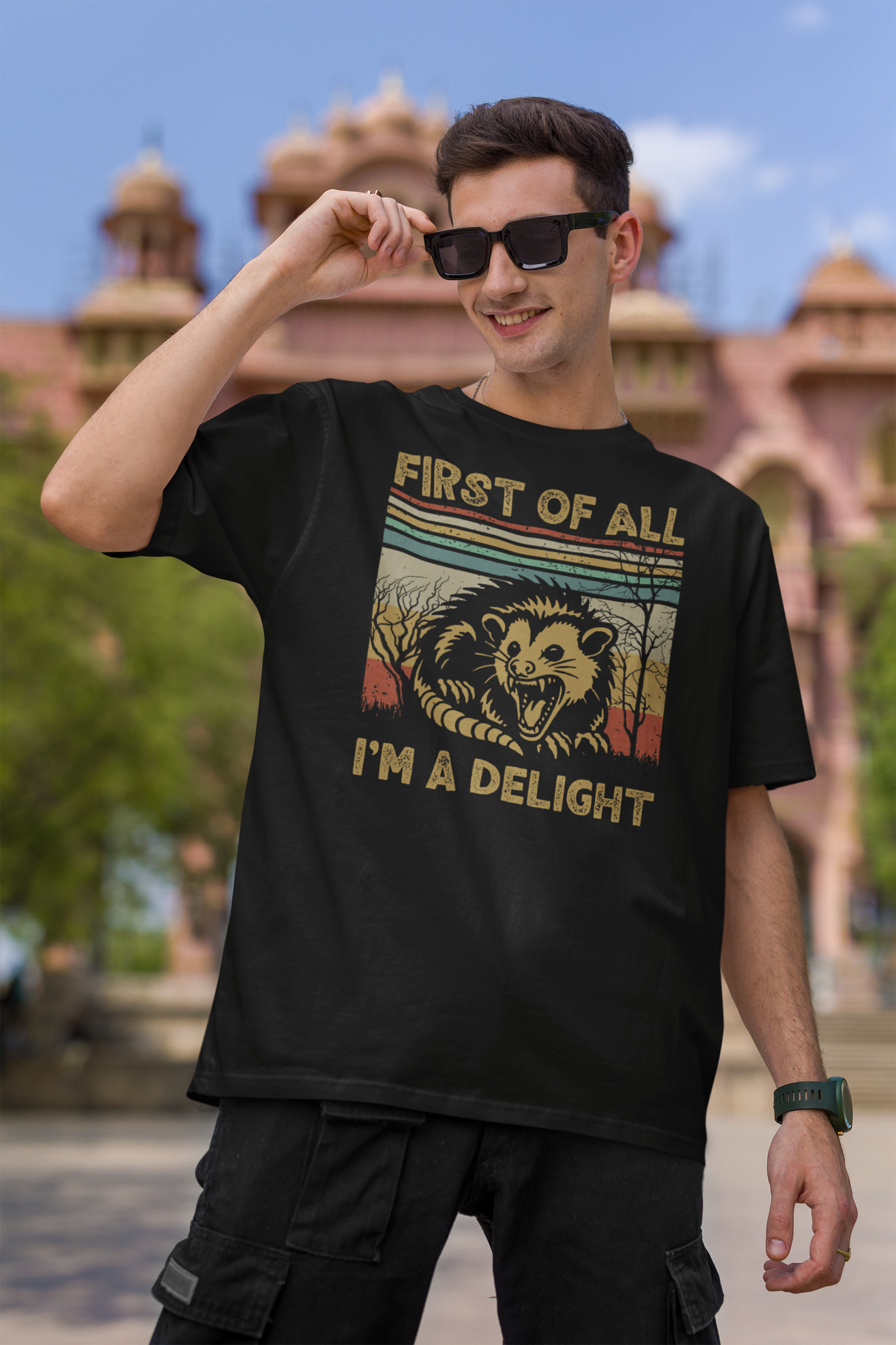 First Of All I'm A Delight Vintage T-Shirt