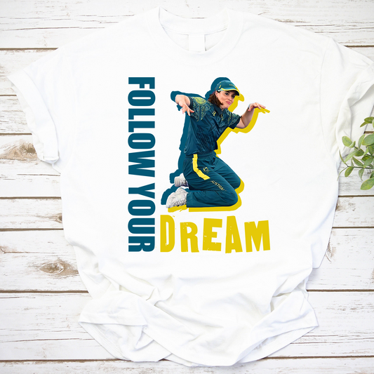 Follow Your Dream Raygun Vintage T-Shirt