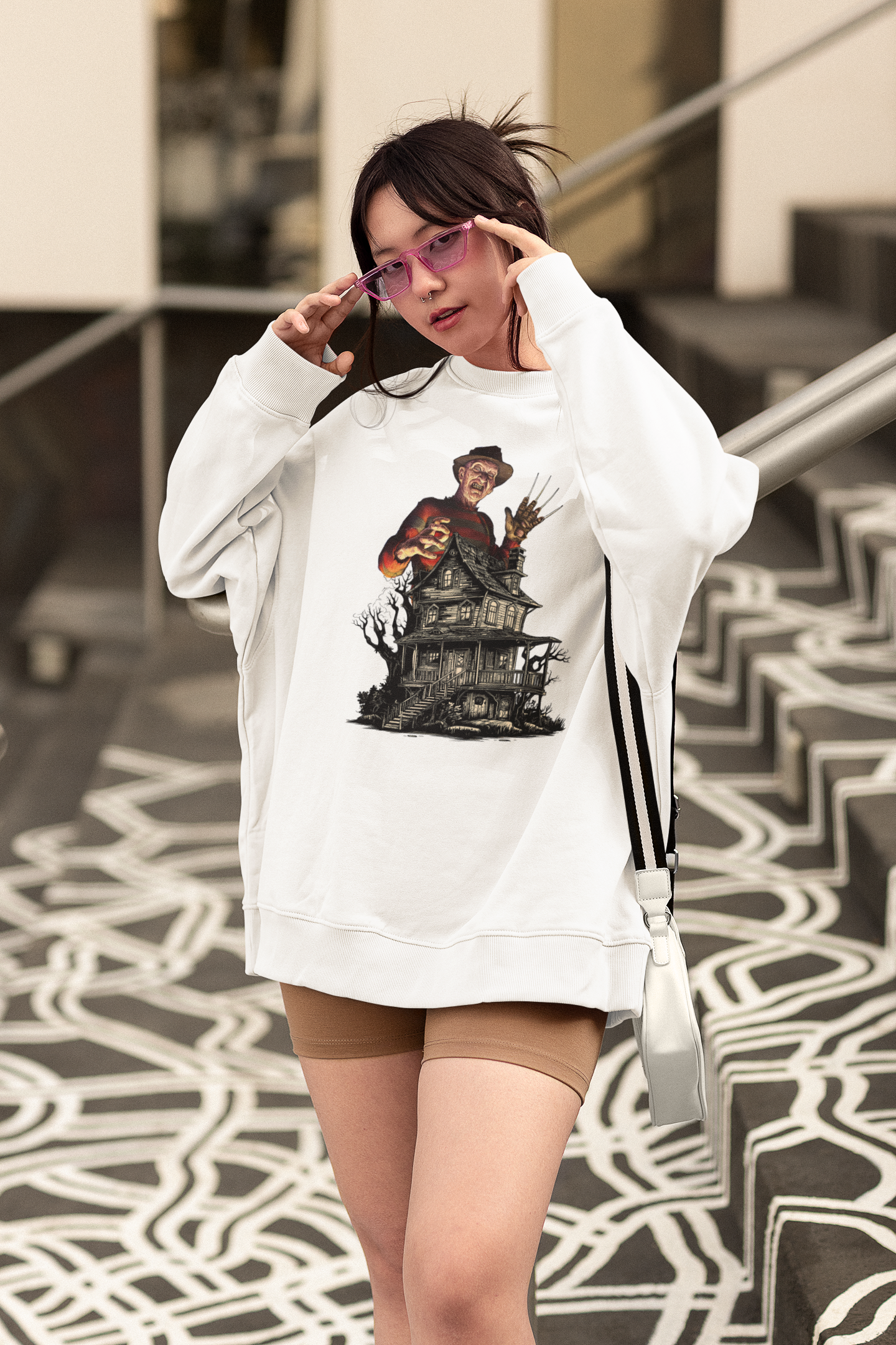 Freddy Krueger Vintage Halloween Vintage T-Shirt