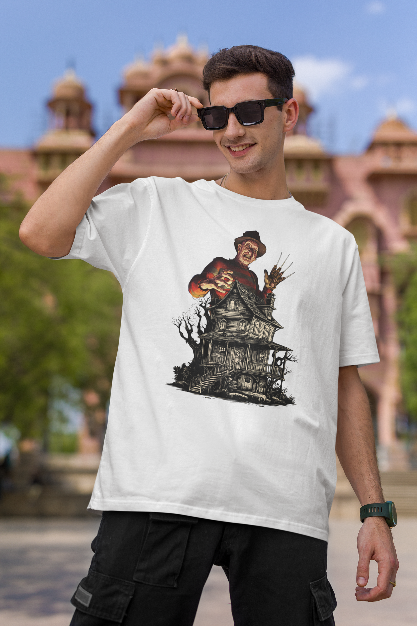 Freddy Krueger Vintage Halloween Vintage T-Shirt