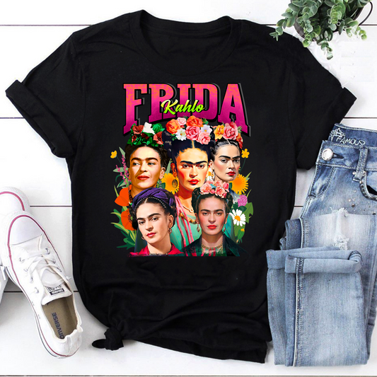 Frida Kahlo Vintage Bootleg Vintage T-Shirt