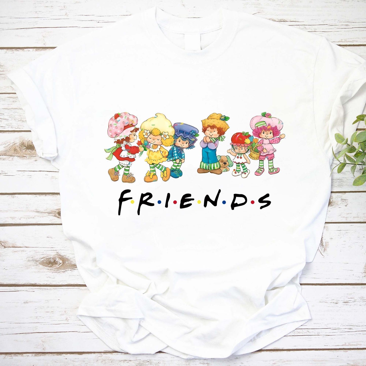 Friends 80s Cartoon T-Shirt