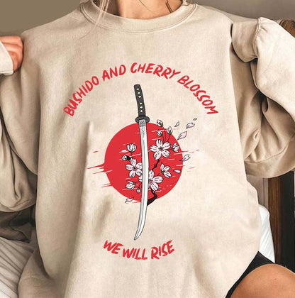 From Bushido And Cherry Blossom T-Shirt
