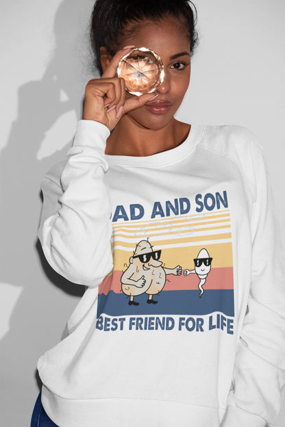 Vintage Dad And Son Best Friend For Life T-Shirt