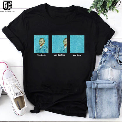 Funny Art Van Gone Teacher Vintage T-Shirt