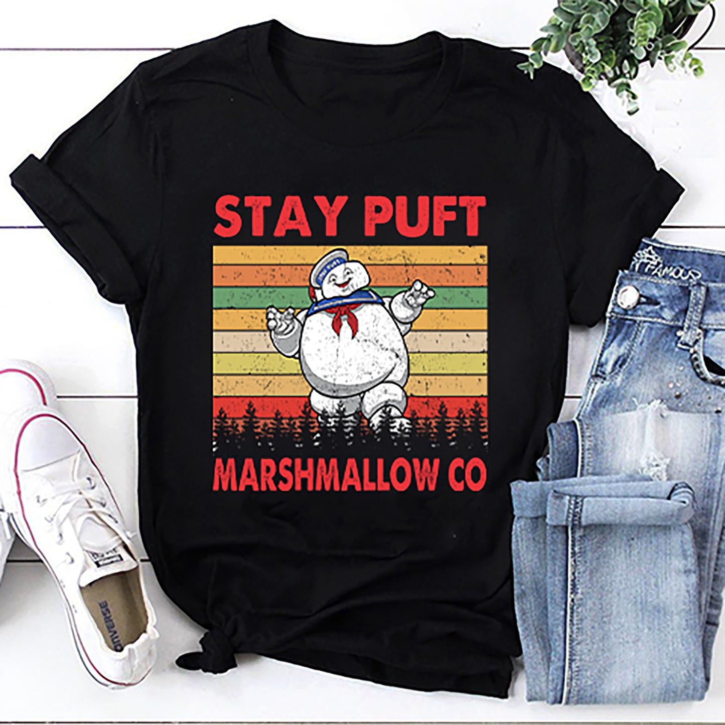 Ghost Busters Stay Puft Vintage T-Shirt