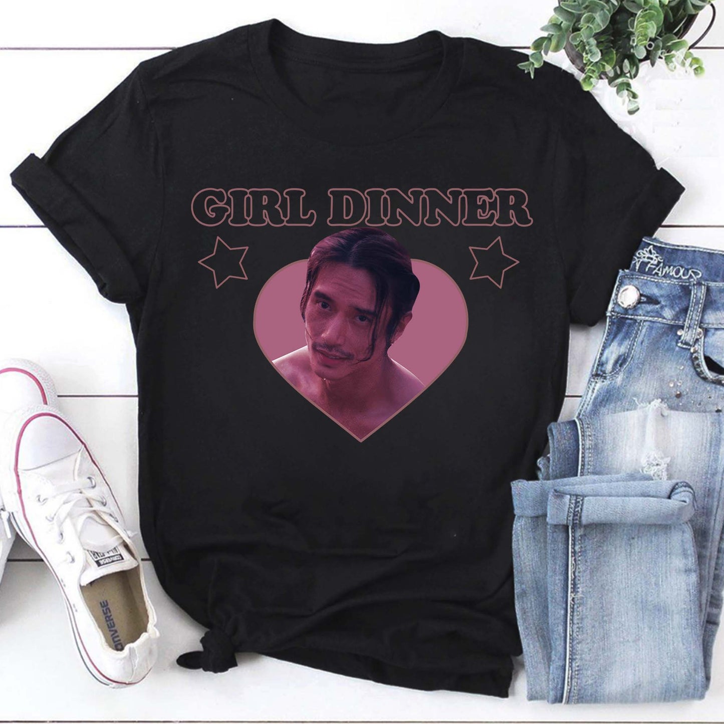 Girl Dinner Qimir Shirt, Space Movie Tee