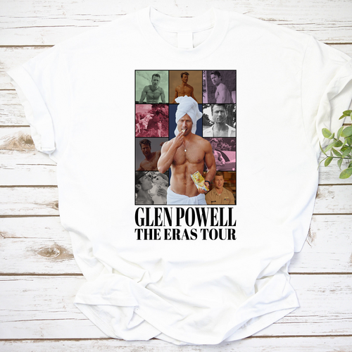 Glen Powell Eras Vintage T-Shirt