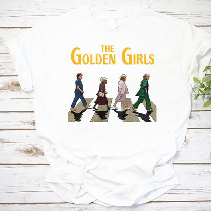 The Golden Girl Crossing Road Vintage Unisex  T-Shirt