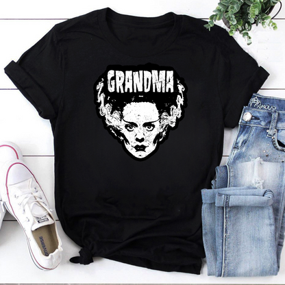 Grandma Monster Halloween Vintage T-Shirt