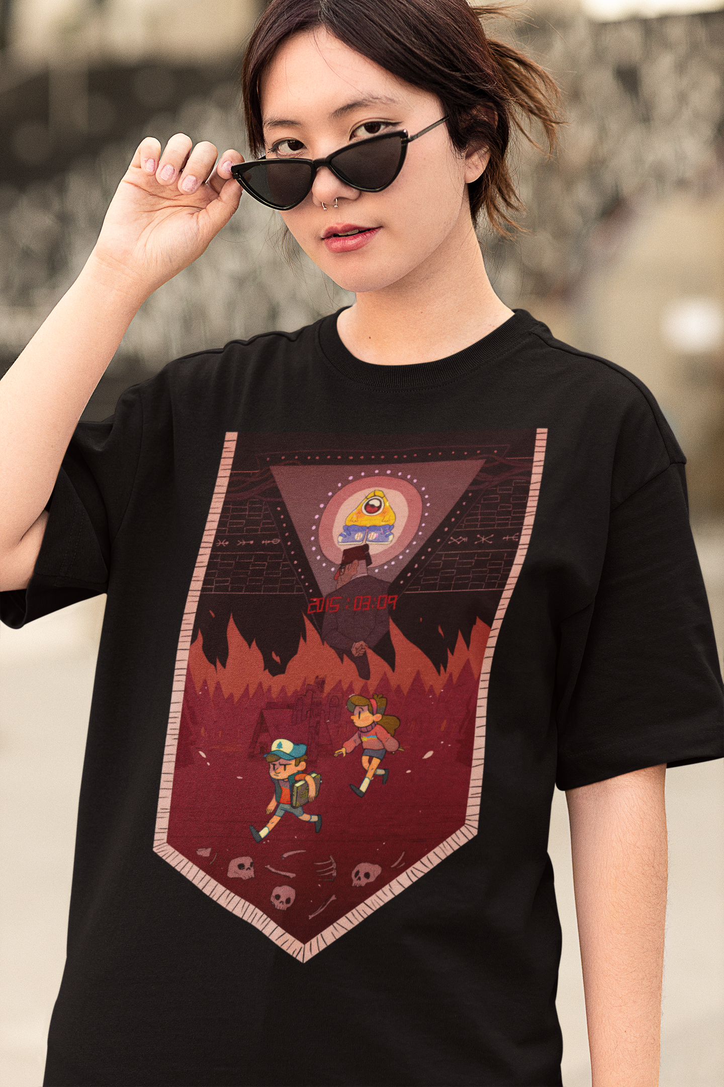 Gravity Falls Vintage T-Shirt