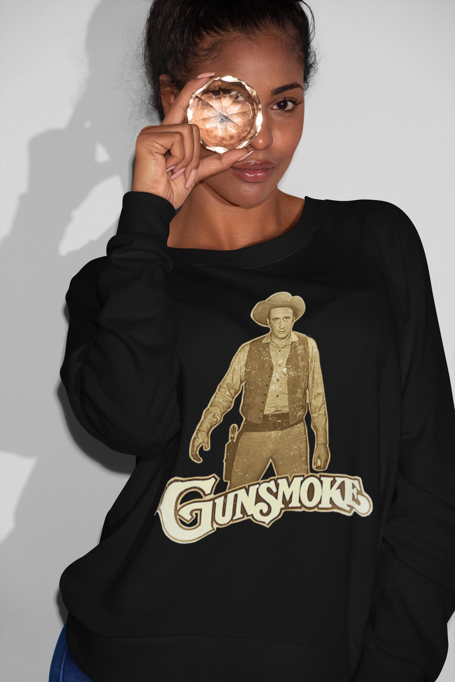 Gunsmoke James Arnes Anime Cowboy T-Shirt